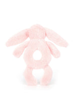 
                        
                          Load image into Gallery viewer, Jellycat Bashful Pink Bunny Ring Rattle
                        
                      