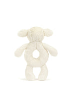 
                        
                          Load image into Gallery viewer, Jellycat Bashful Lamb Ring Rattle
                        
                      