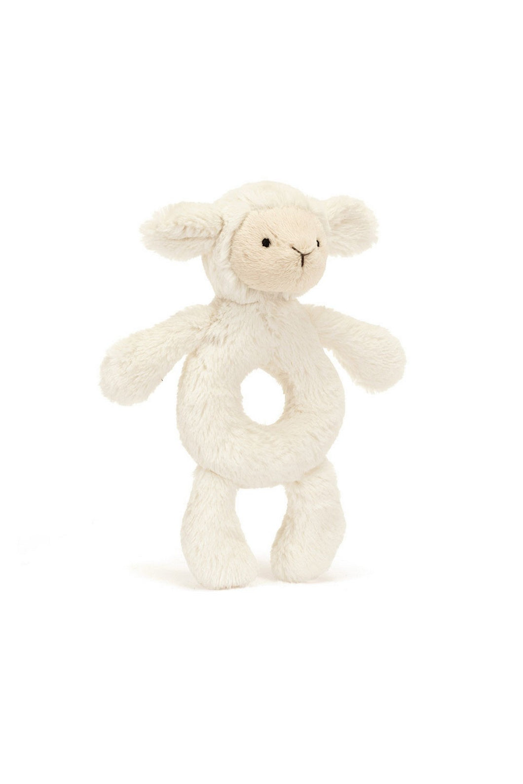 Jellycat Bashful Lamb Ring Rattle