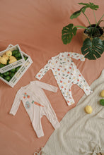 
                        
                          Load image into Gallery viewer, Not Too Big Bamboo Sleepsuits Farm To Table - 2 Pack
                        
                      