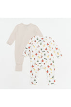 
                        
                          Load image into Gallery viewer, Not Too Big Bamboo Sleepsuits Farm To Table - 2 Pack
                        
                      