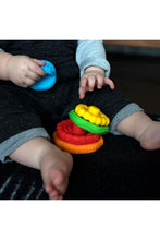 
                        
                          Load image into Gallery viewer, Baby Einstein Stack &amp; Teethe??Multi- Textured Teether Toy
                        
                      