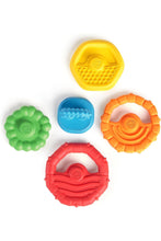 
                        
                          Load image into Gallery viewer, Baby Einstein Stack &amp; Teethe??Multi- Textured Teether Toy
                        
                      