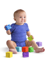 
                        
                          Load image into Gallery viewer, Bright Starts  KaledioCubes 9pk Stack &amp; Squeeze Blocks
                        
                      