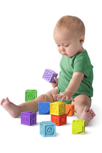 
                        
                          Load image into Gallery viewer, Bright Starts  KaledioCubes 9pk Stack &amp; Squeeze Blocks
                        
                      