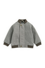 
                        
                          Load image into Gallery viewer, Mamas &amp; Papas Herringbone Bomber Jacket
                        
                      