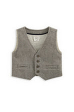 
                        
                          將圖片載入圖庫檢視器 Mamas &amp; Papas Herringbone Waistcoat
                        
                      