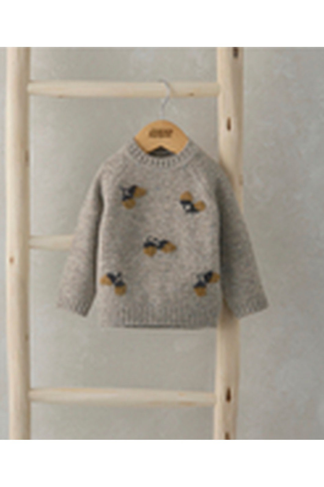 Mamas & Papas Acorn Knit Jumper - Oatmeal