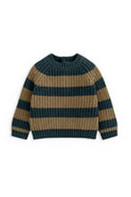 
                        
                          Load image into Gallery viewer, Mamas &amp; Papas Chunky Knitted Stripe Jumper
                        
                      