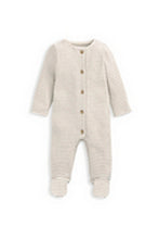 
                        
                          Load image into Gallery viewer, Mamas &amp; Papas Borg Gilet &amp; All in One Outfit Set - Sand
                        
                      