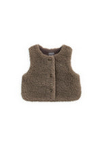 
                        
                          Load image into Gallery viewer, Mamas &amp; Papas Borg Gilet &amp; All in One Outfit Set - Sand
                        
                      