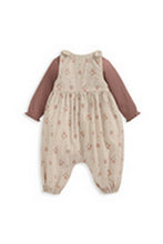 
                        
                          Load image into Gallery viewer, Mamas &amp; Papas Floral Cord Dungarees &amp; Bodysuit
                        
                      