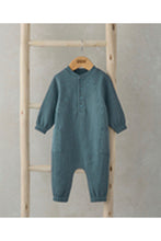 
                        
                          Load image into Gallery viewer, Mamas &amp; Papas Pocket Romper - Blue
                        
                      