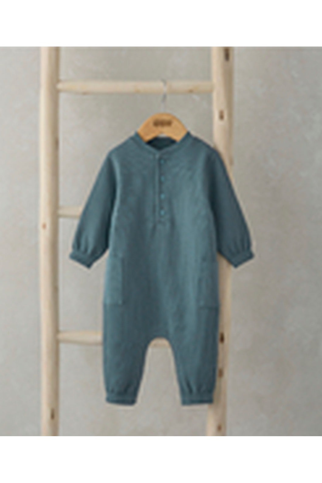 Mamas & Papas Pocket Romper - Blue