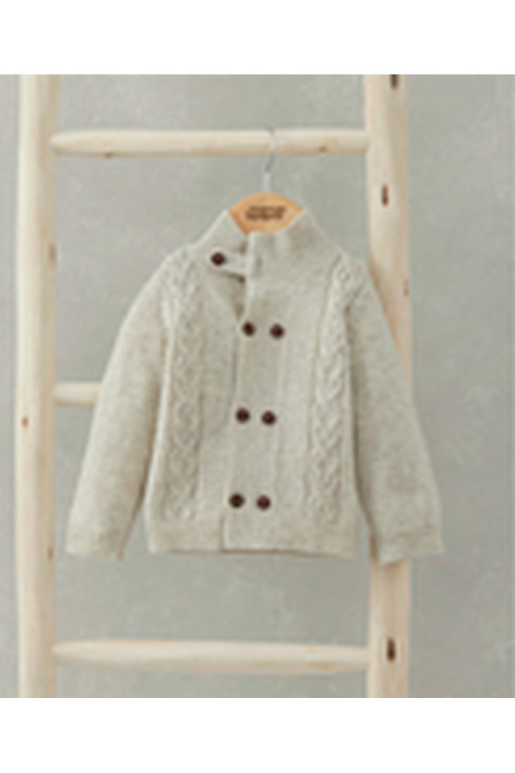 Mamas & Papas Cable Knit Cardigan - Oatmeal