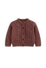 
                        
                          Load image into Gallery viewer, Mamas &amp; Papas Bobble Knit Cardigan - Pink
                        
                      