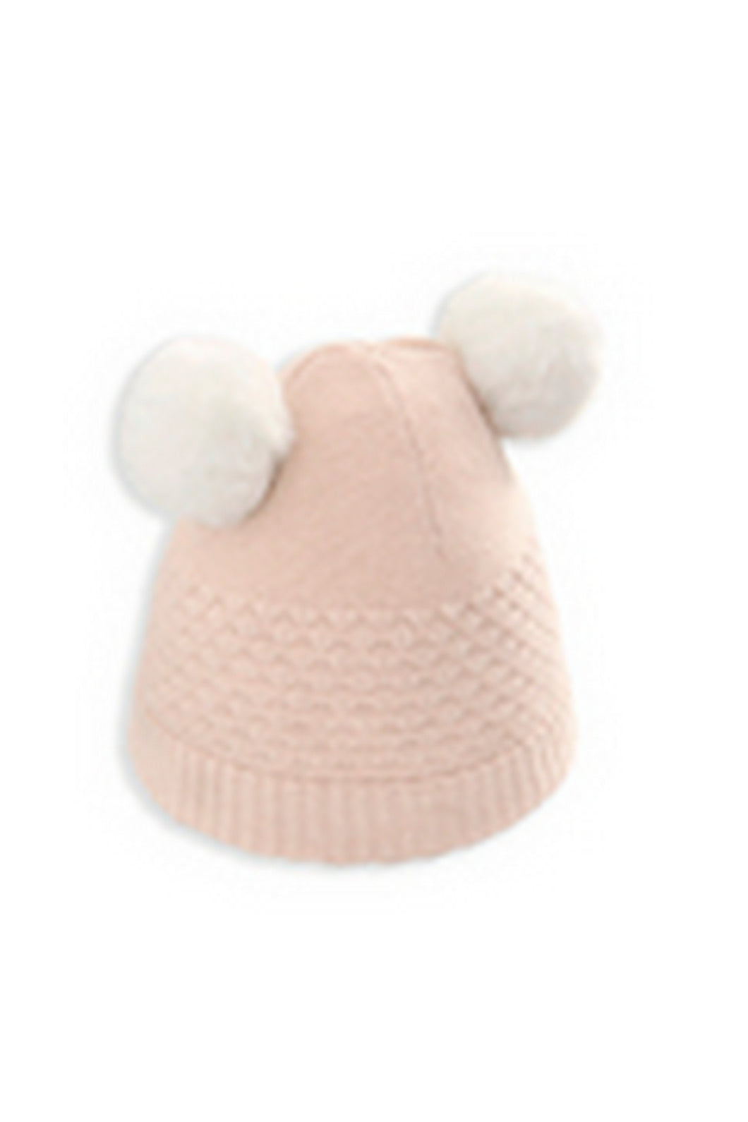 Mamas & Papas Knitted Pom Pom Hat - Pink