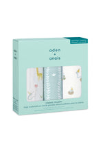 
                        
                          將圖片載入圖庫檢視器 Aden + Anais Classic Cotton Washcloths 3 Pack - Year of The Snake
                        
                      