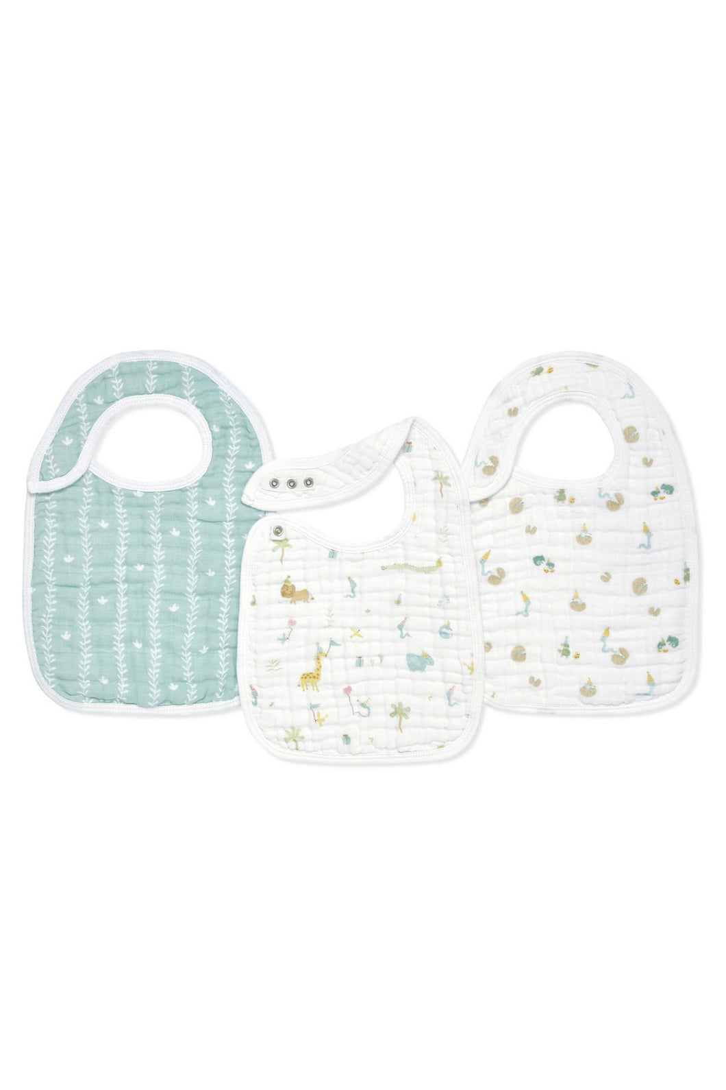 Aden + Anais Classic Snap Bib 3 pack - Year of the Snake