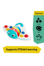 
                        
                          Load image into Gallery viewer, Baby Einstein Ocean Explorers Pop &amp; Explore Stingray Popper Toy
                        
                      