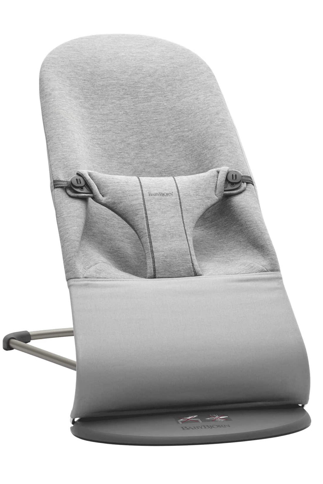 BabyBjörn Bouncer Bliss - Light Grey, 3D Jersey