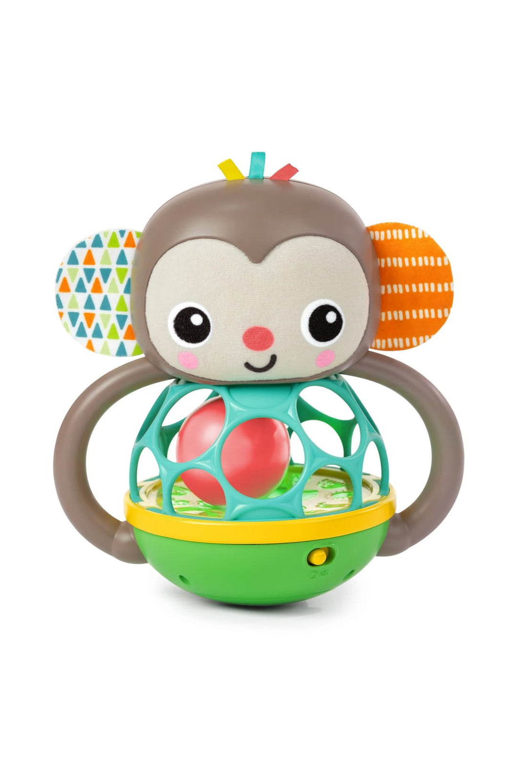 Bright Starts Grab & Giggle Monkey Multi-Sensory Toy