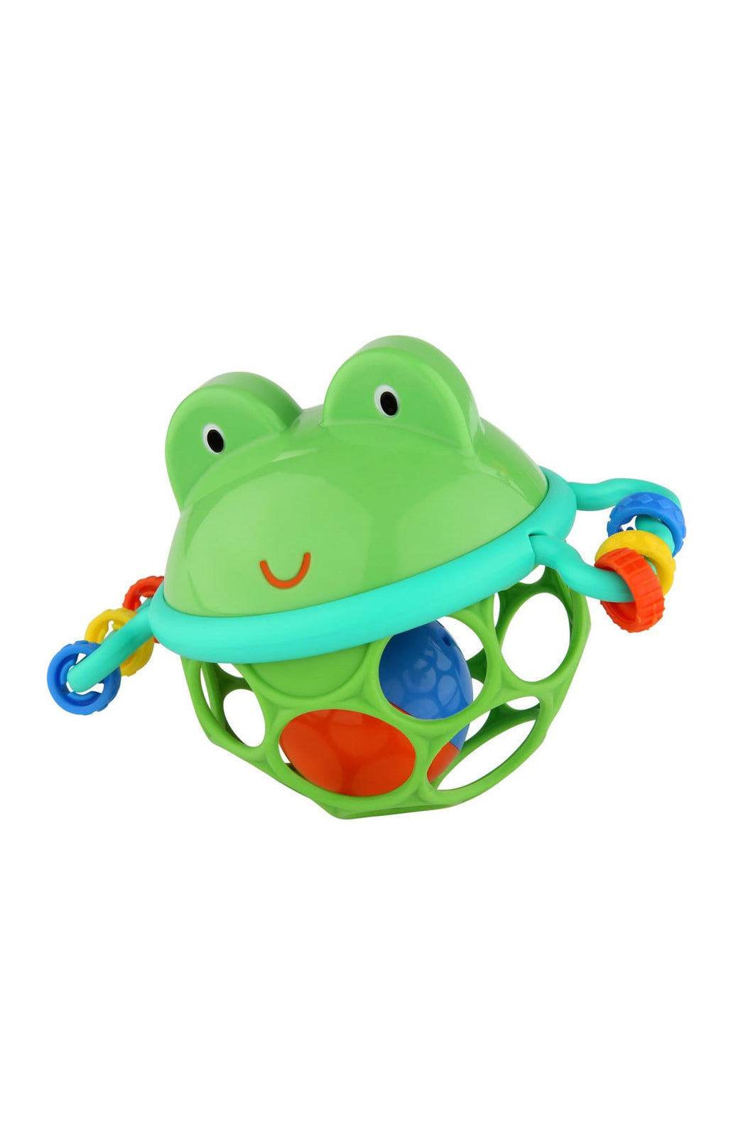 Bright Starts Oball Easy Grasp Jingle & Shake Pal - Green Frog