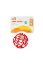 
                        
                          Load image into Gallery viewer, Bright Starts Oball Easy Grasp Rattle Toy - Red
                        
                      