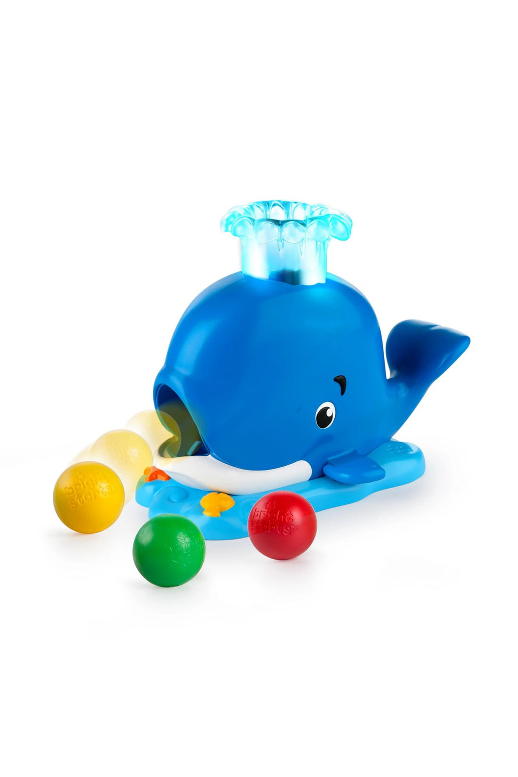 Bright Starts Silly Spout Whale Ball Popper Baby Activity Toy