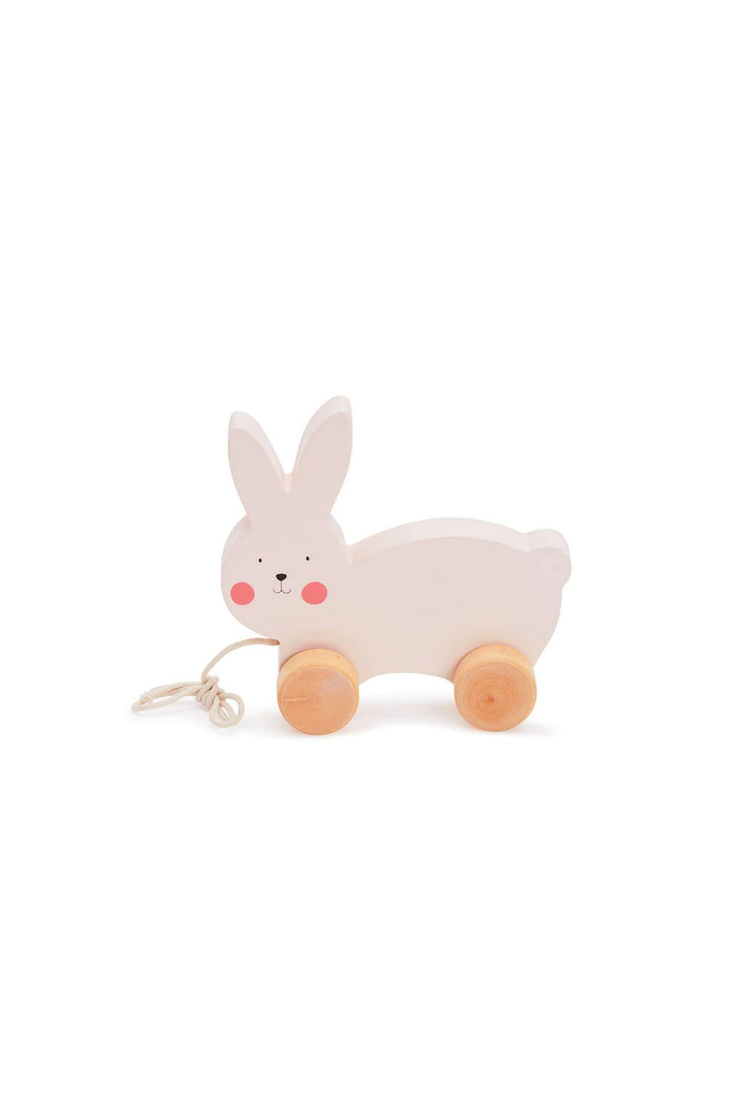 Bubble Wooden Rabbit Pull Along 1