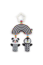 
                        
                          Load image into Gallery viewer, Early Learning Centre Black &amp; White Baby Wind Chimes Travel Toy 1
                        
                      