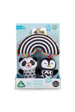 
                        
                          Load image into Gallery viewer, Early Learning Centre Black &amp; White Baby Wind Chimes Travel Toy 2
                        
                      