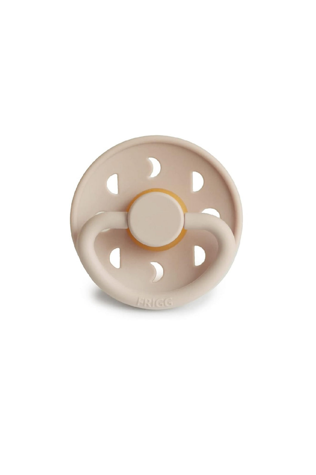 Frigg Moon Natural Rubber Pacifier - Croissant