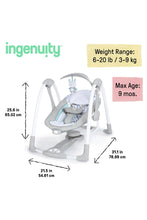 
                        
                          將圖片載入圖庫檢視器 Ingenuity ConvertMe Swing-2-Seat Portable Swing - Raylan 11
                        
                      