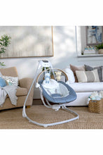 
                        
                          Load image into Gallery viewer, Ingenuity Simple Comfort Compact Soothing Swing - Chambray 13
                        
                      