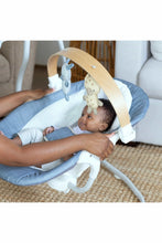 
                        
                          Load image into Gallery viewer, Ingenuity Simple Comfort Compact Soothing Swing - Chambray 6
                        
                      