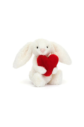 Jellycat Bashful Red Love Heart Bunny 1