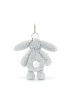 
                        
                          Load image into Gallery viewer, Jellycat Bashful Silver Bunny Bag Charm
                        
                      