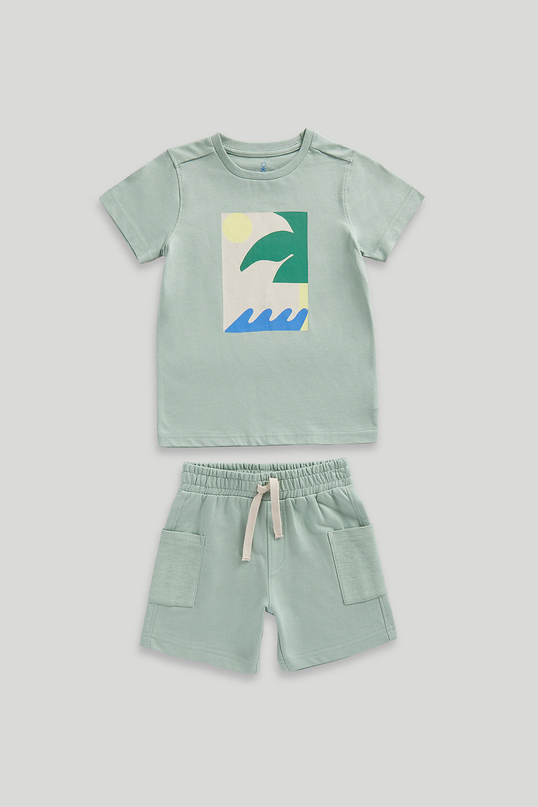 Mothercare Beach T-Shirt and Shorts Set