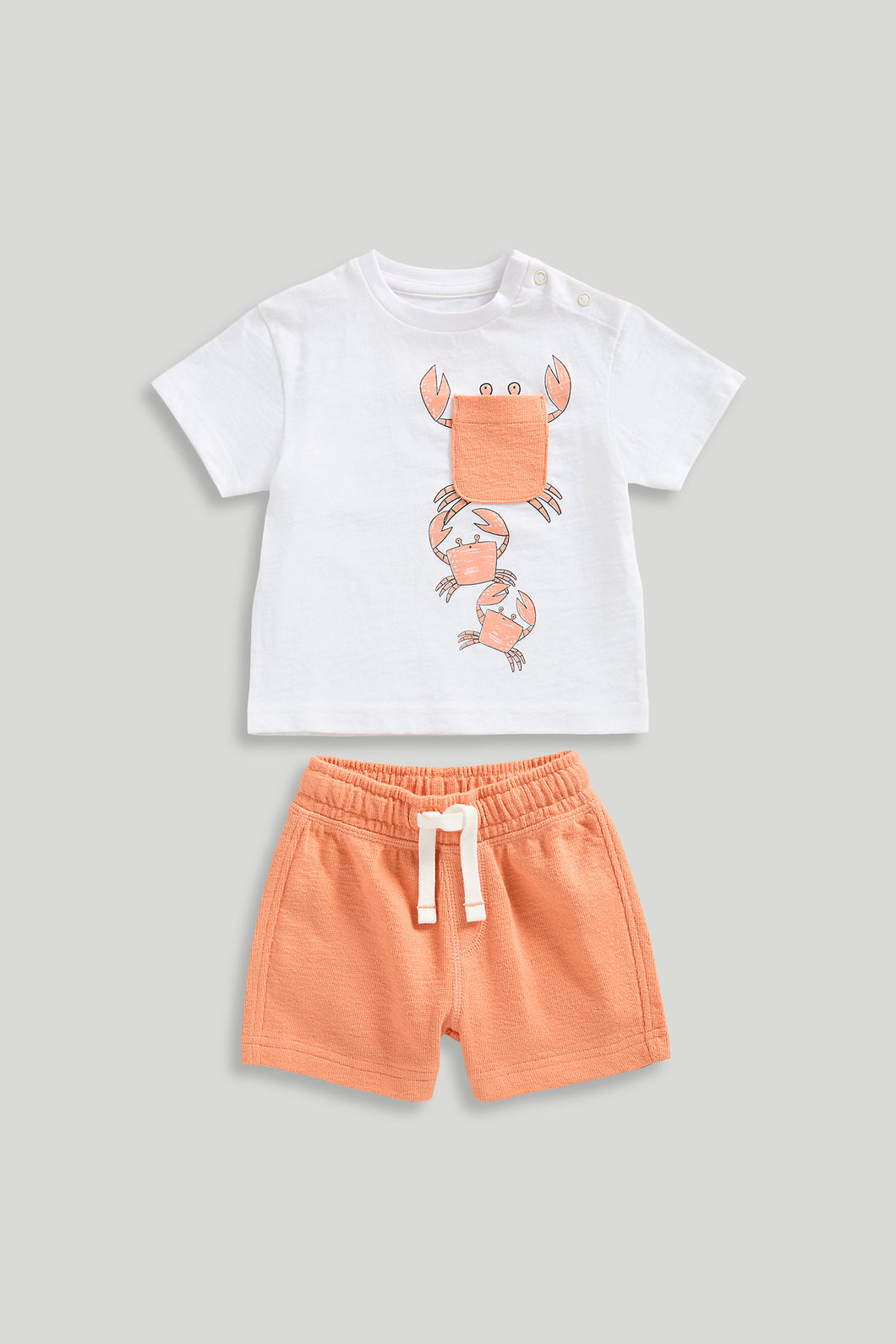 Mothercare Lobster T-Shirt and Shorts Set