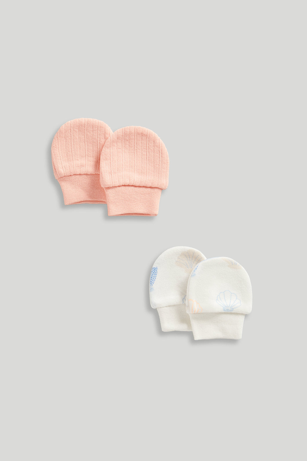 Mothercare 2 Pack Baby Mitts