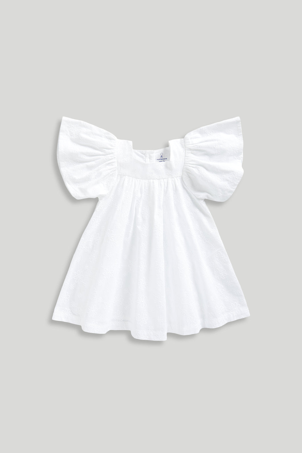 Mothercare Blue Broderie Dress