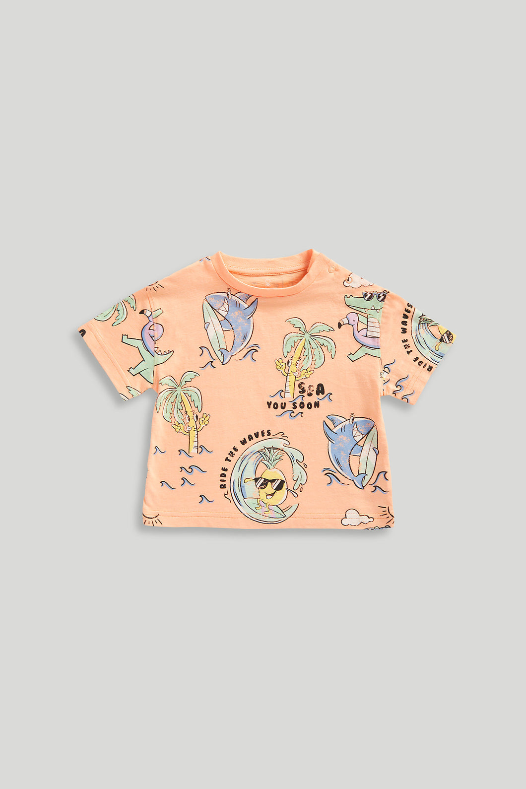 Mothercare Orange Surf T-Shirt