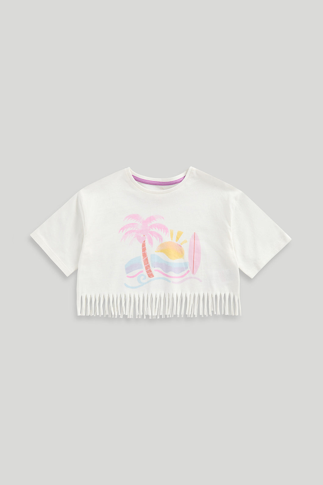 Mothercare Beach T-shirt with Fringe