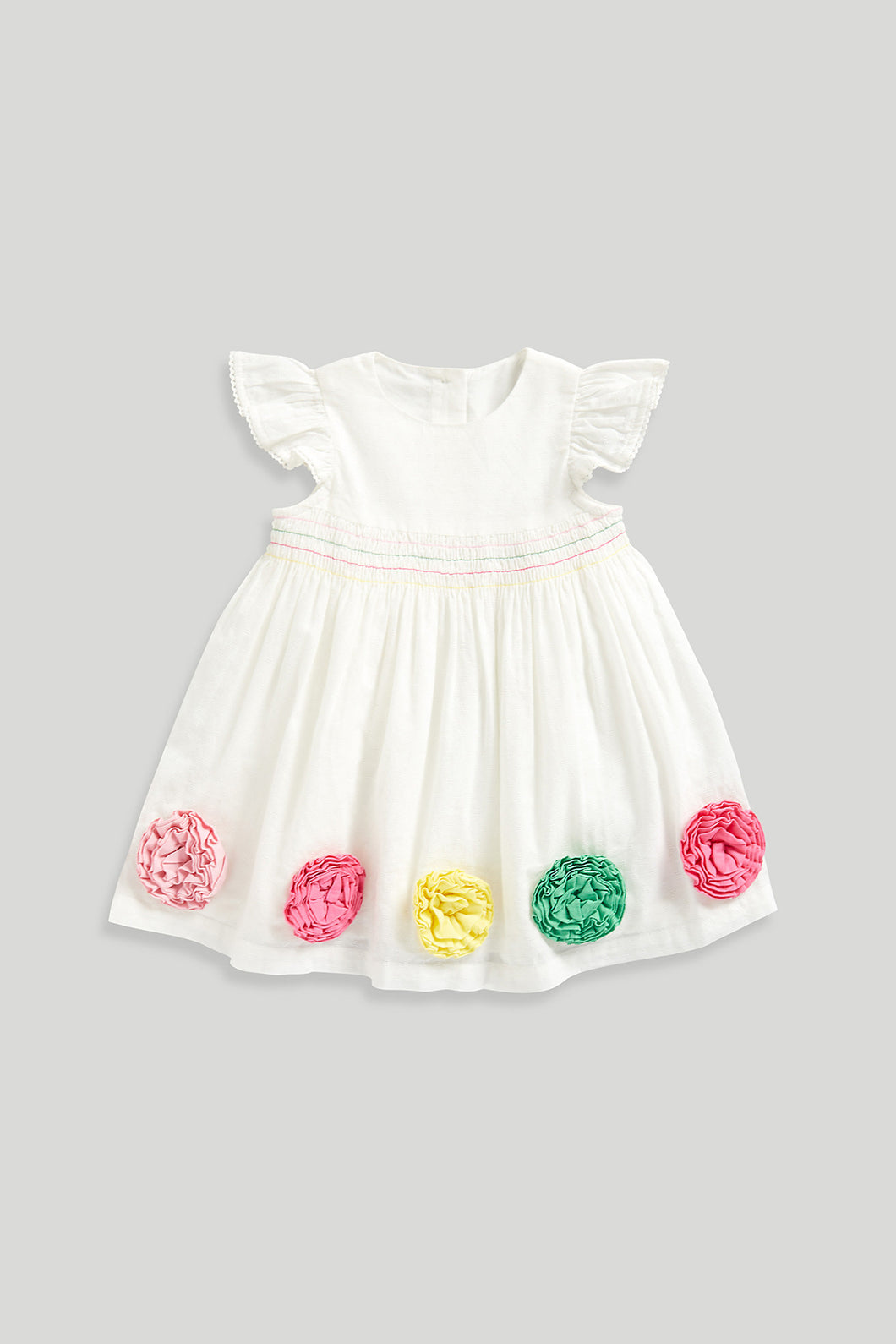 Mothercare White Ice Cream Dress