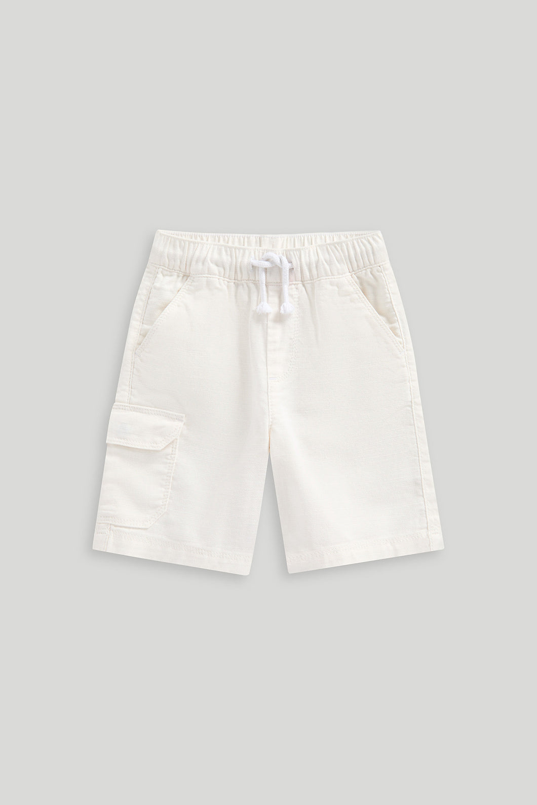 Mothercare White Utility Shorts