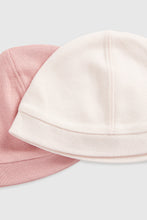 
                        
                          Load image into Gallery viewer, Mothercare My First Pink Baby Hats and Mitts - 2 Pack
                        
                      