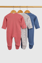 
                        
                          將圖片載入圖庫檢視器 Mothercare Ditsy Floral Baby Sleepsuits - 3 Pack
                        
                      