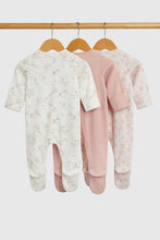 
                        
                          Load image into Gallery viewer, Mothercare My First Baby Sleepsuits - 3 Pack
                        
                      