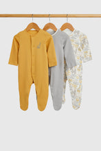 
                        
                          將圖片載入圖庫檢視器 Mothercare Safari Baby Sleepsuits - 3 Pack
                        
                      